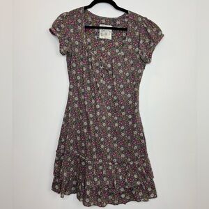 Fat Face floral ditsy floral tired cotton dress